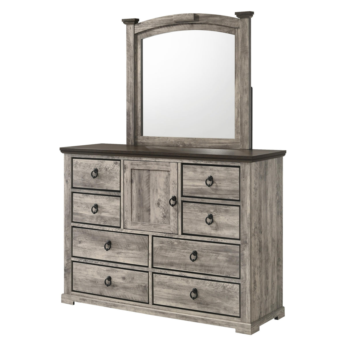 Crown Mark Ella Mae B6840-11 Dresser Mirror IMAGE 3