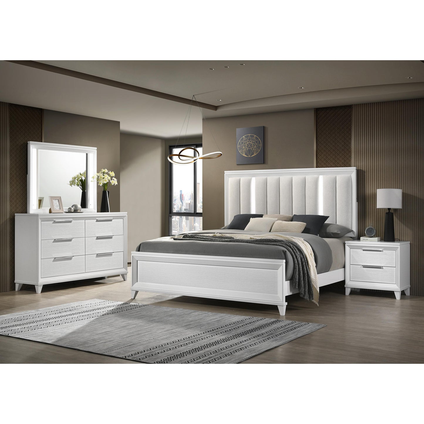Crown Mark Cressida B7300-Q Queen Bed IMAGE 3