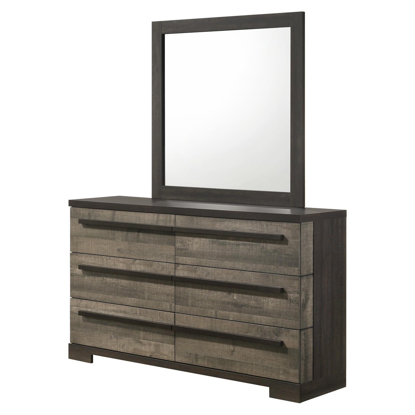 Crown Mark Remington B8160-11 Dresser Mirror - Brown IMAGE 3