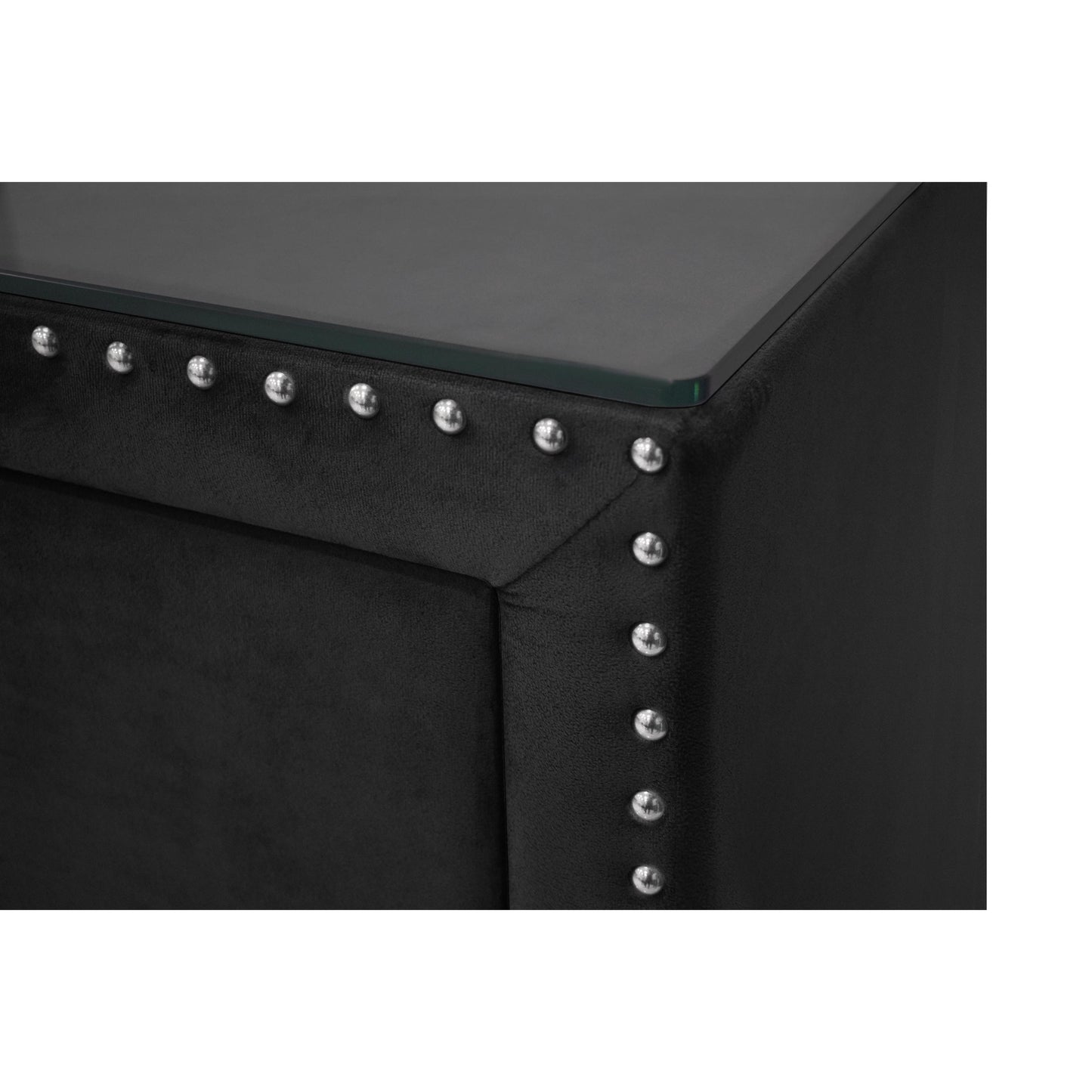Crown Mark Lucinda B9265-1 Dresser - Black IMAGE 4