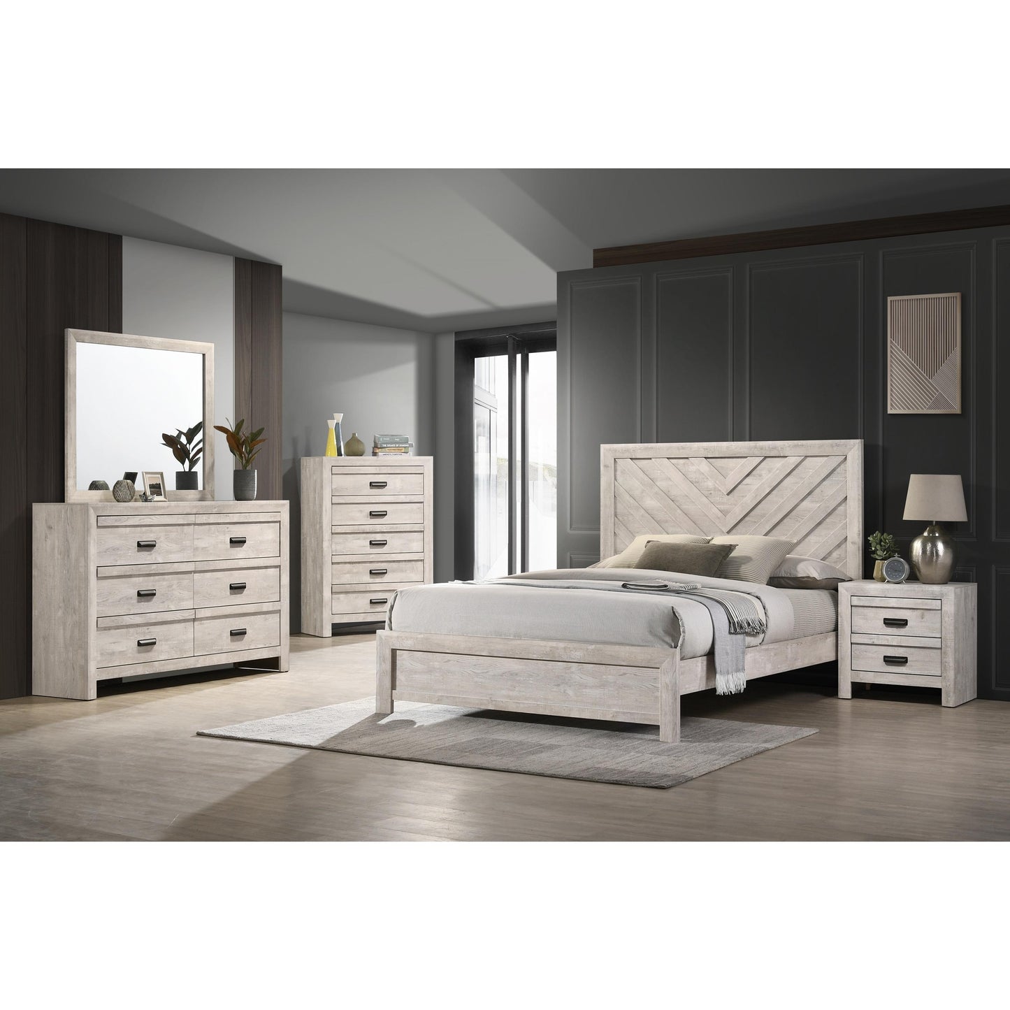 Crown Mark Valor B9330-11 Dresser Mirror IMAGE 2