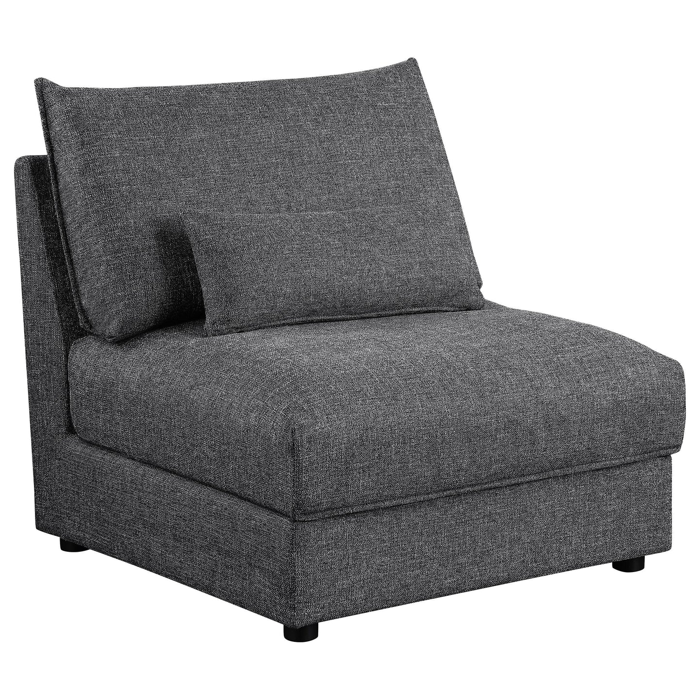 Coaster Furniture Sasha 551681-SETA 5 pc Upholstered Modular Sectional Sofa - Barely Black IMAGE 11