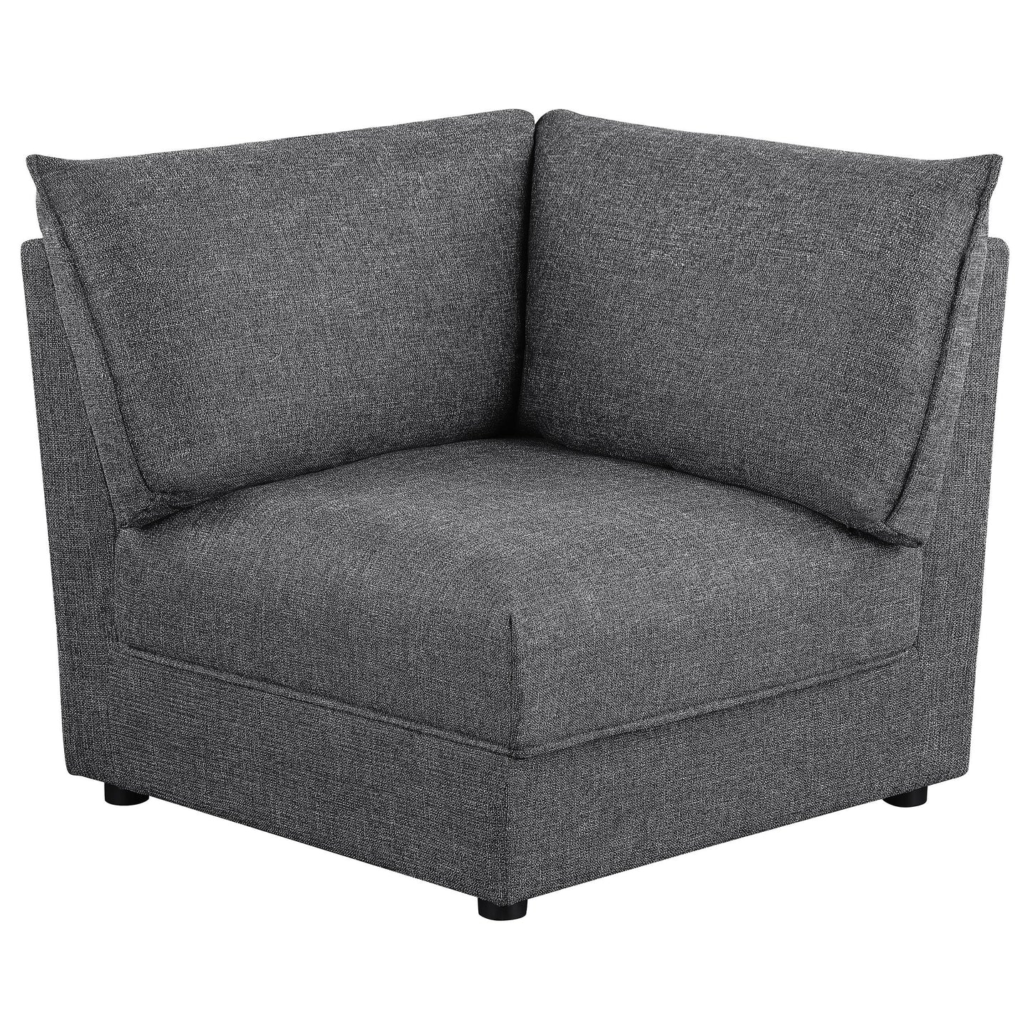 Coaster Furniture Sasha 551681-SETA 5 pc Upholstered Modular Sectional Sofa - Barely Black IMAGE 12