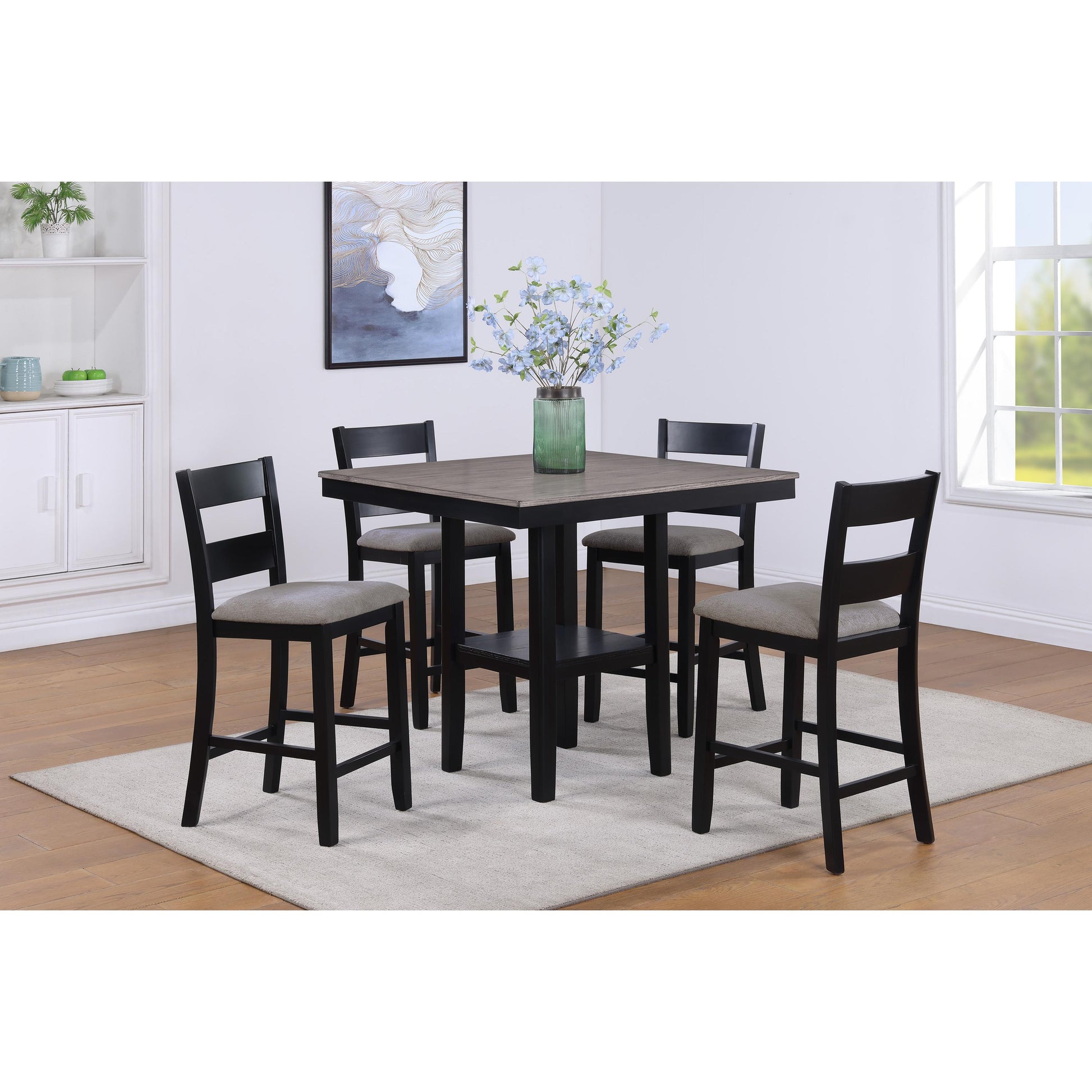 Crown Mark Lester 2631SET-LG Counter Height Dinette IMAGE 1