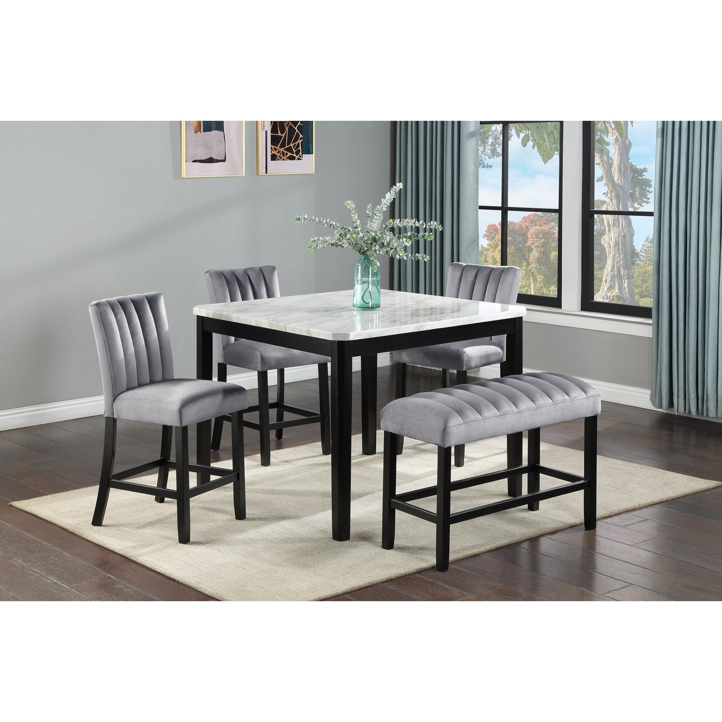 Crown Mark Pascal 2724T-4848 Counter Height Dining Table IMAGE 3