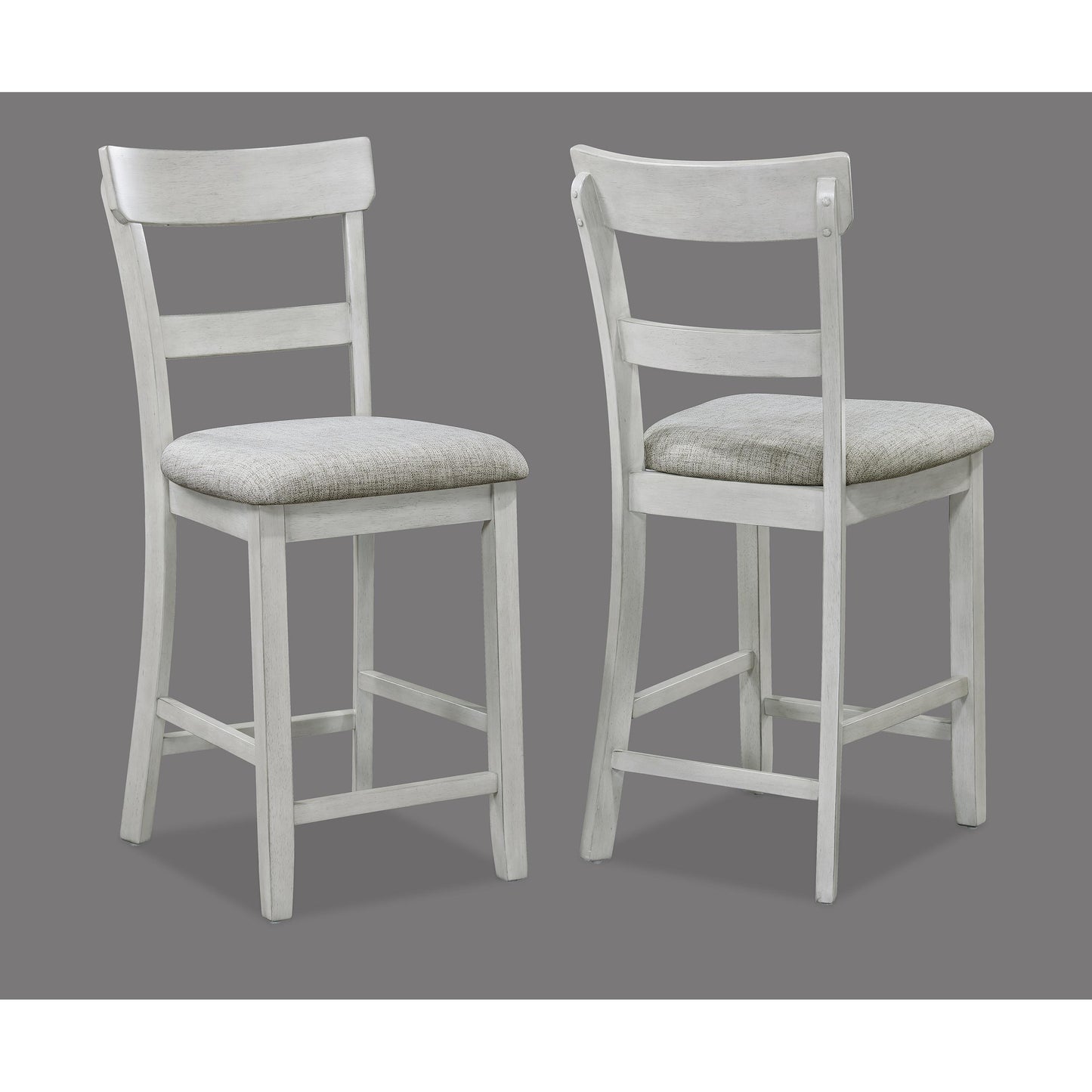 Crown Mark Henderson 2754DW-SET Dinette - Driftwood IMAGE 4