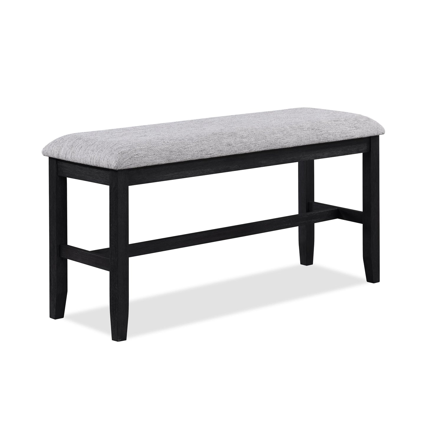 Crown Mark Buford 2773LG-BENCH Counter Height Bench - Light Grey IMAGE 1