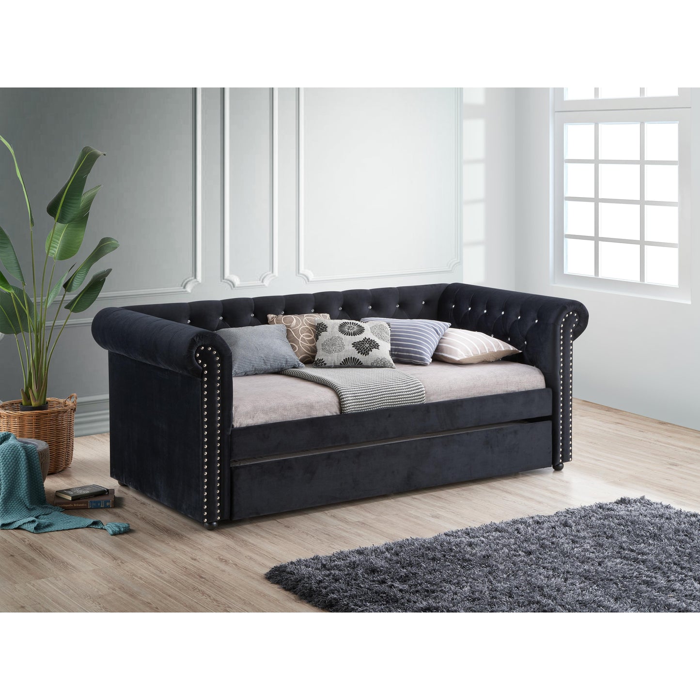 Crown Mark Ellie 5332BK Daybed IMAGE 3