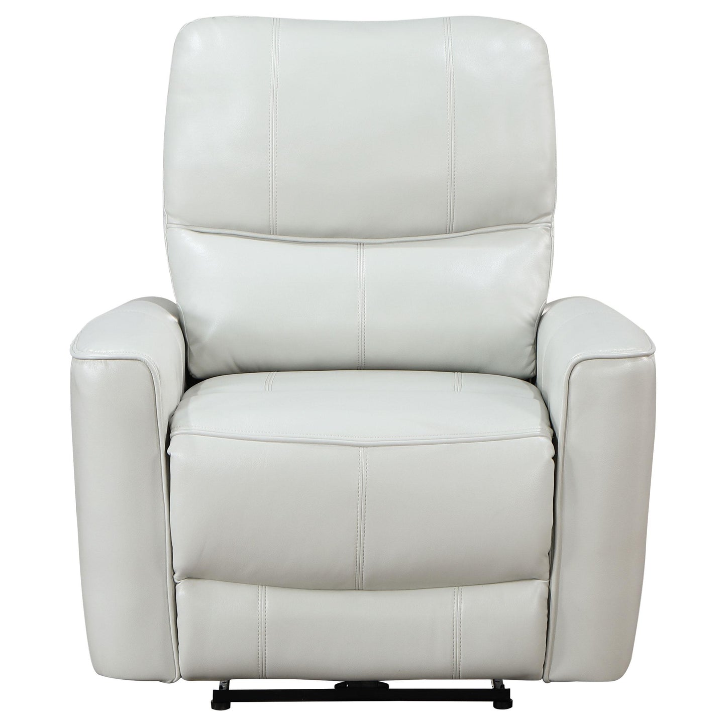 Coaster Furniture Greenfield 610263P Upholstered Power Recliner Chair - Dove Grey IMAGE 4