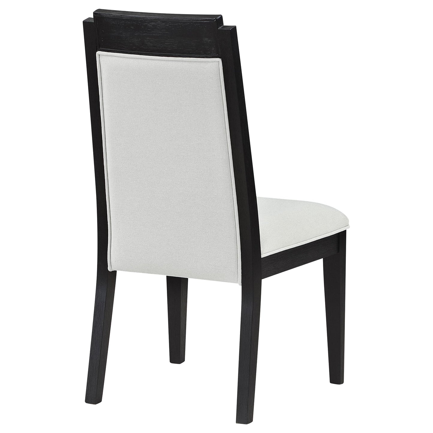 Coaster Furniture Brookmead 108232 Wood Dining Side Chair - Ivory and Black IMAGE 8