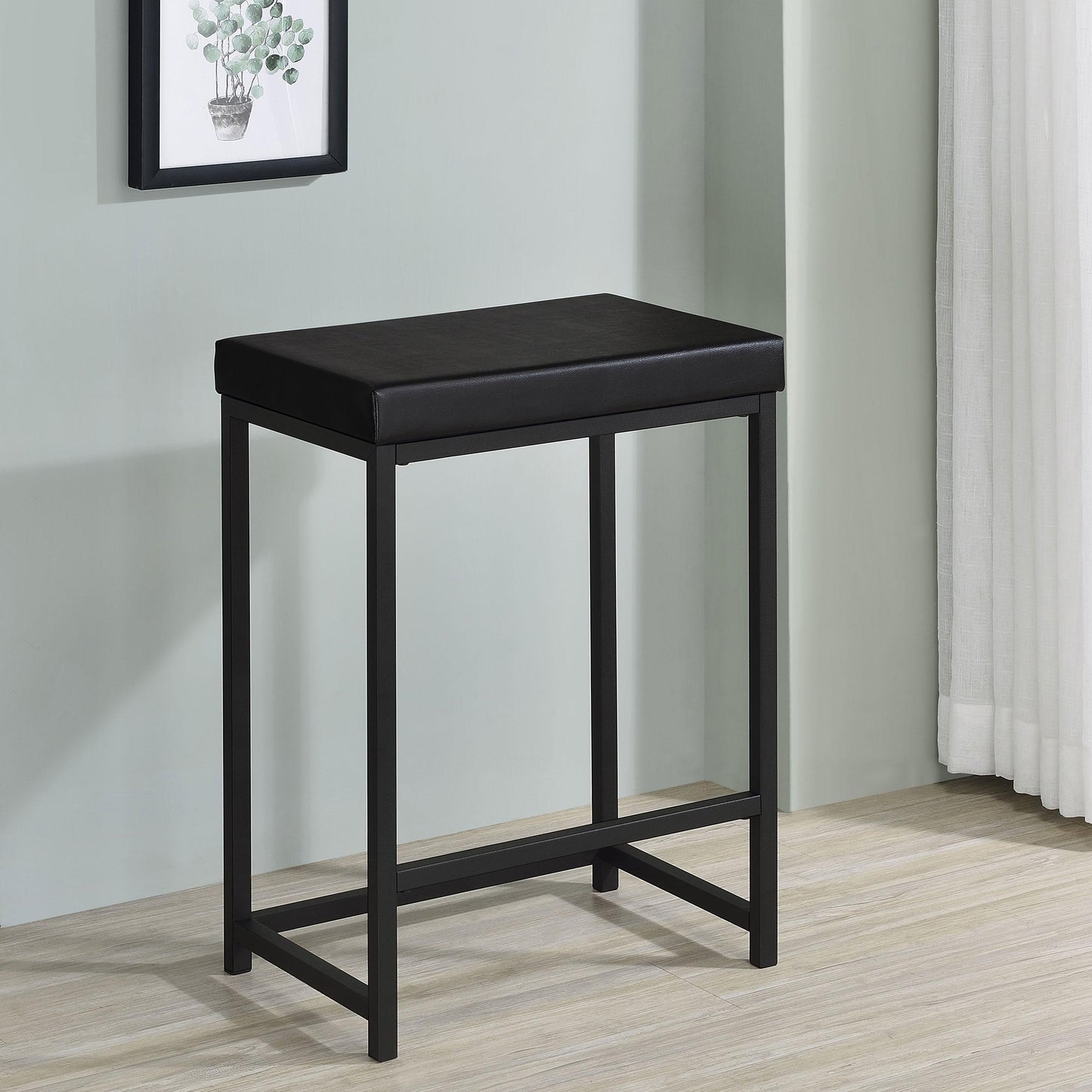 Coaster Furniture Hawes 182724 4-piece Multipurpose Counter Height Table Set - Black IMAGE 18