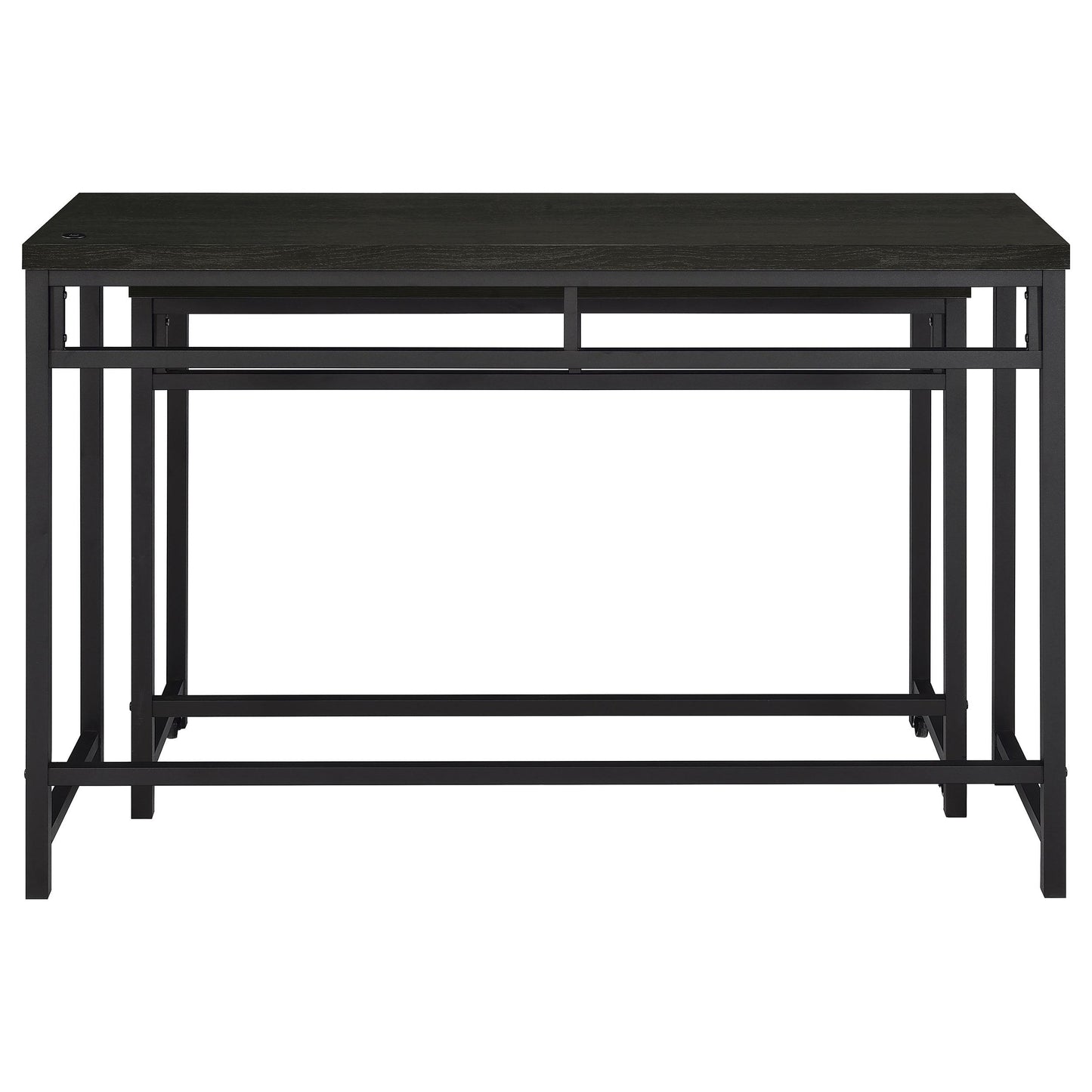 Coaster Furniture Hawes 182724 4-piece Multipurpose Counter Height Table Set - Black IMAGE 8