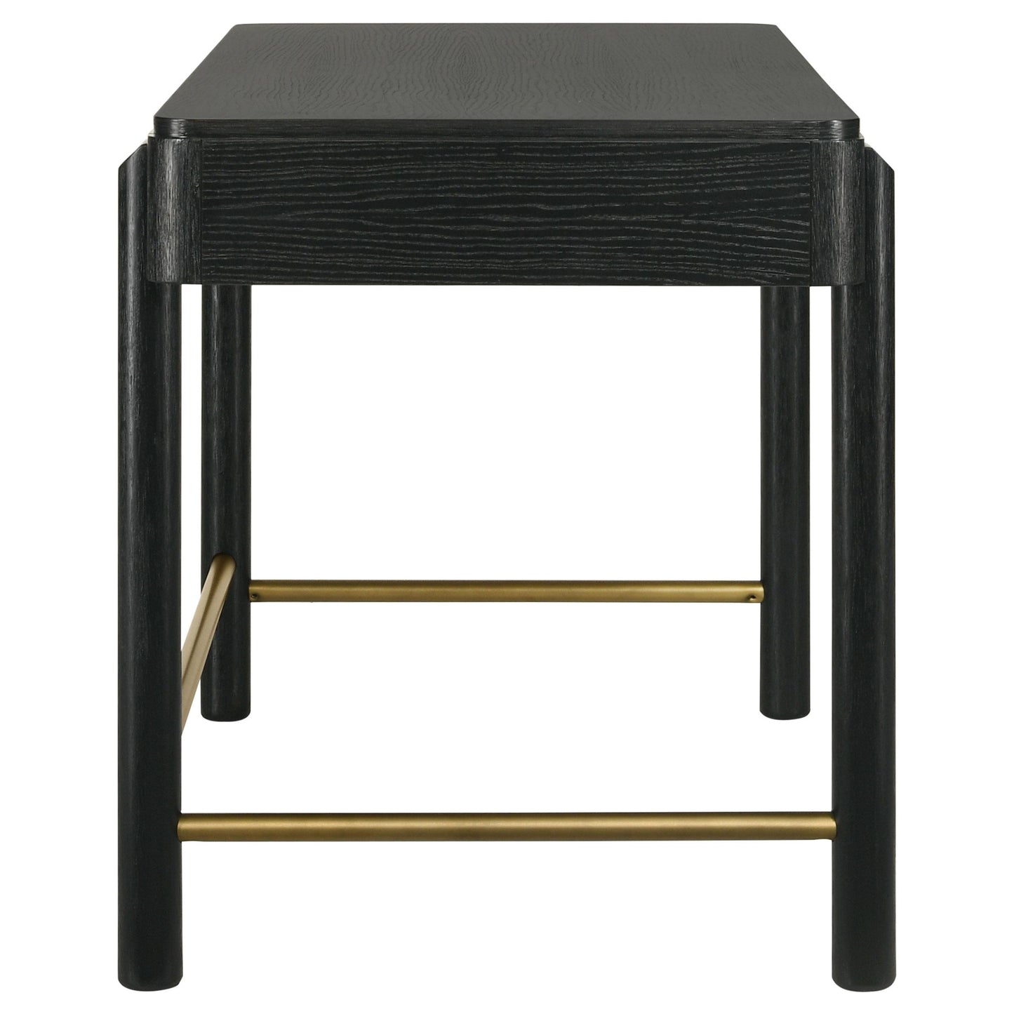 Coaster Furniture Arini 224337 2-Drawer Vanity Desk Makeup Table - Black IMAGE 10