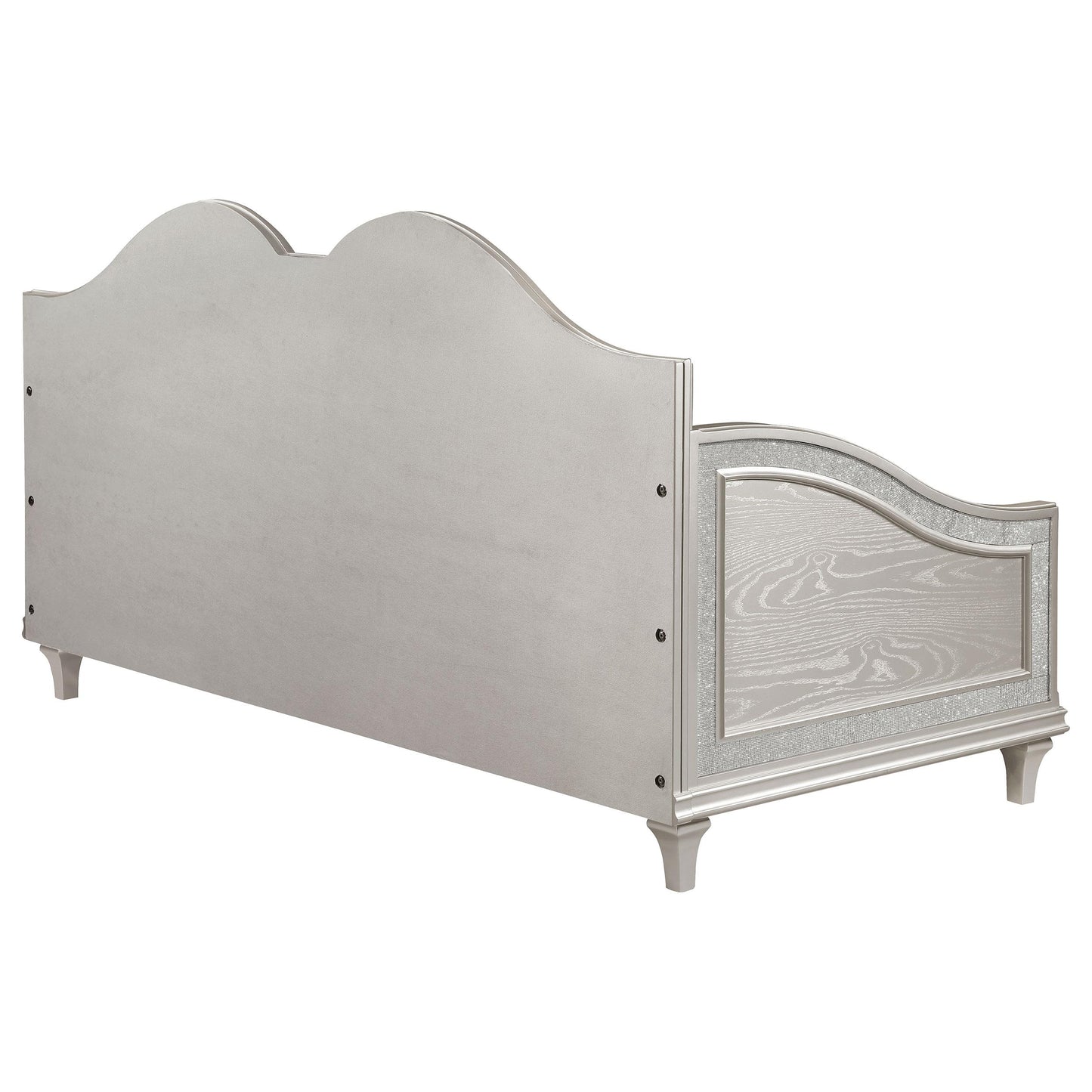 Coaster Furniture Evangeline 360121 Upholstered Twin DayBed - Silver Oak IMAGE 9