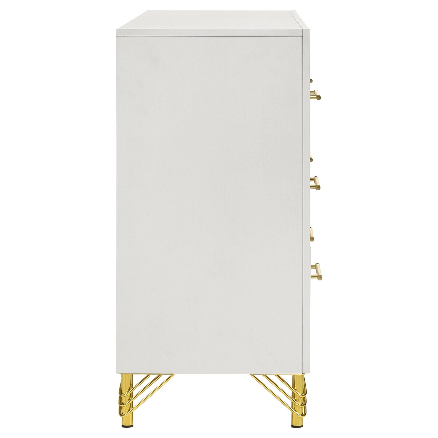 Coaster Furniture Lucia 224733 6-Drawer Dresser Cabinet - White IMAGE 9