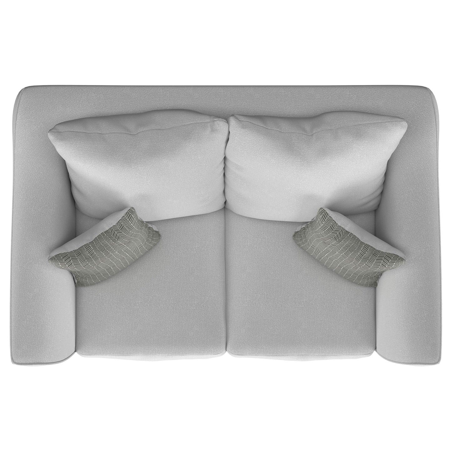Coaster Furniture Salizar 508582 Upholstered Flared Arm Loveseat - Sand IMAGE 11