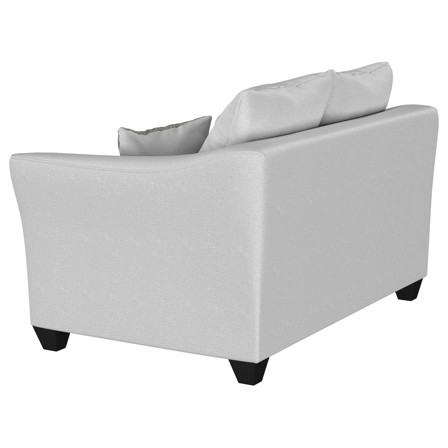 Coaster Furniture Salizar 508582 Upholstered Flared Arm Loveseat - Sand IMAGE 5
