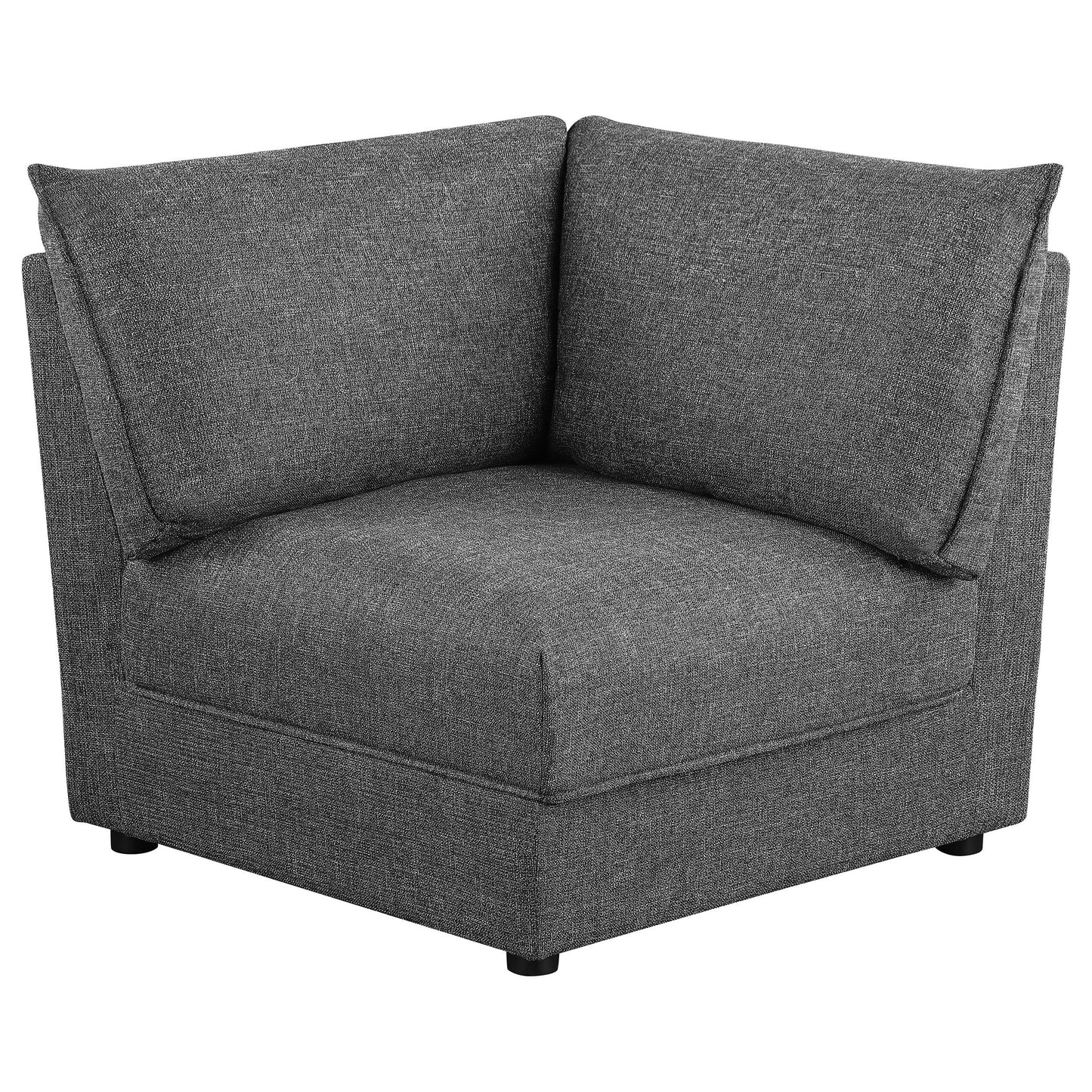 Coaster Furniture Sasha 551681-SET 6 pc Upholstered Modular Sectional - Barely Black IMAGE 13