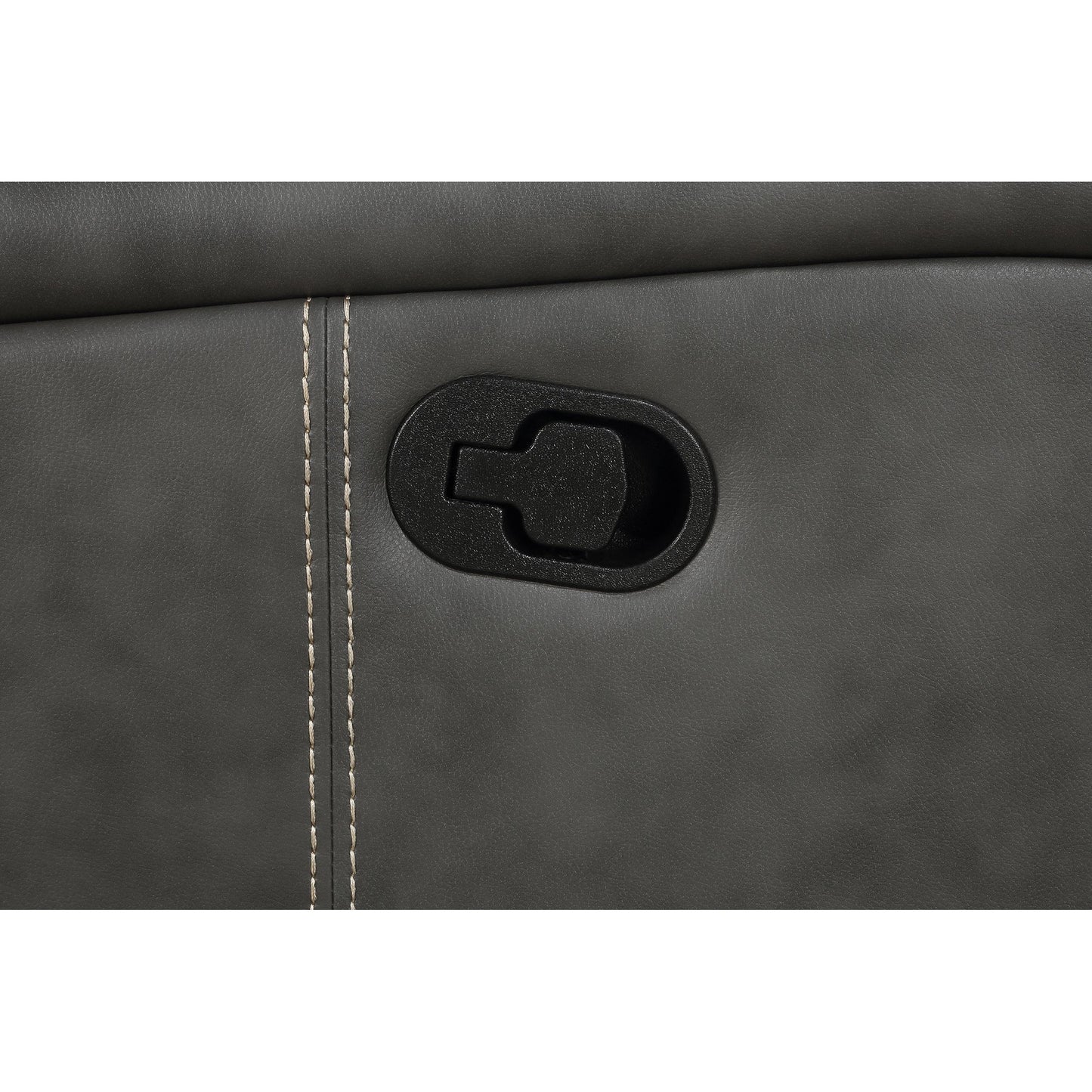 Coaster Furniture Raelynn 603193 Upholstered Track Arm Recliner - Grey IMAGE 11