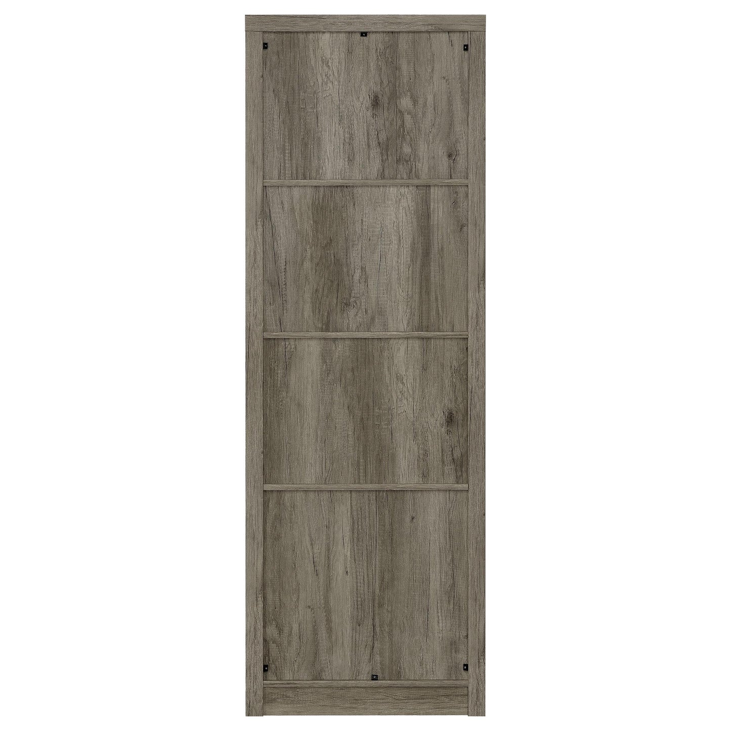 Coaster Furniture Burke 707726 3-shelf Engineered Wood Media Tower - Grey Driftwood IMAGE 7
