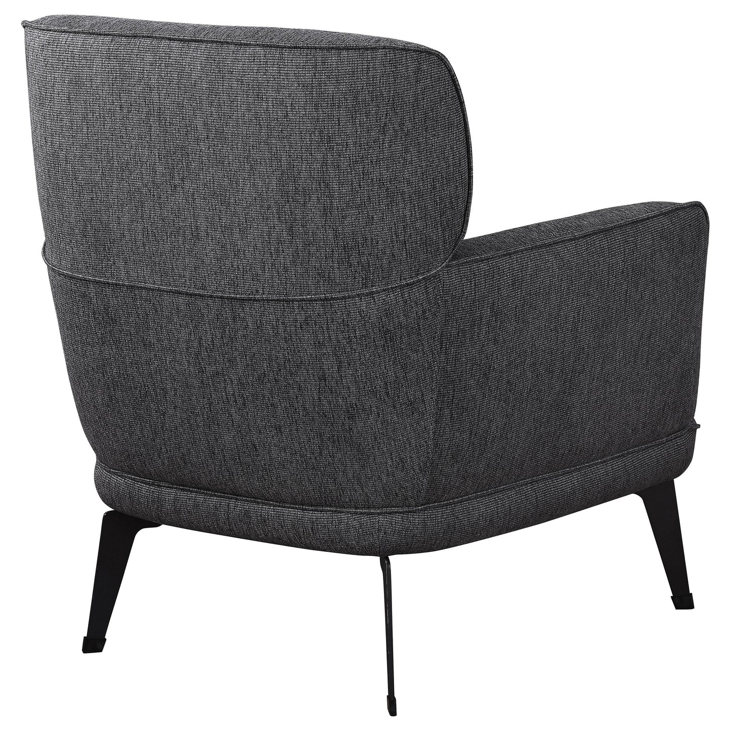 Coaster Furniture Andrea 903082 Upholstered Crecent Arm Accent Chair - Grey IMAGE 7
