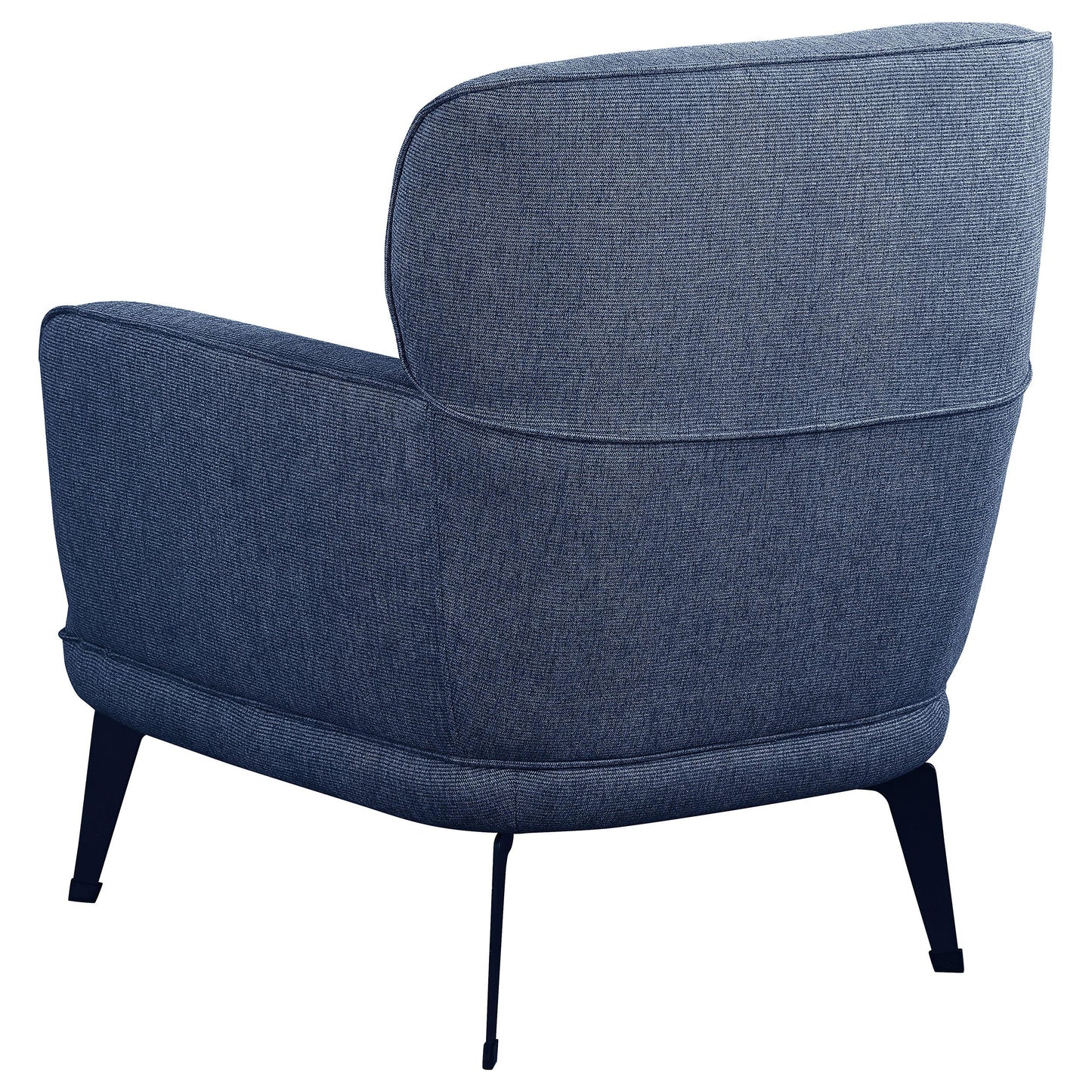 Coaster Furniture Andrea 903083 Upholstered Crecent Arm Accent Chair - Blue IMAGE 6