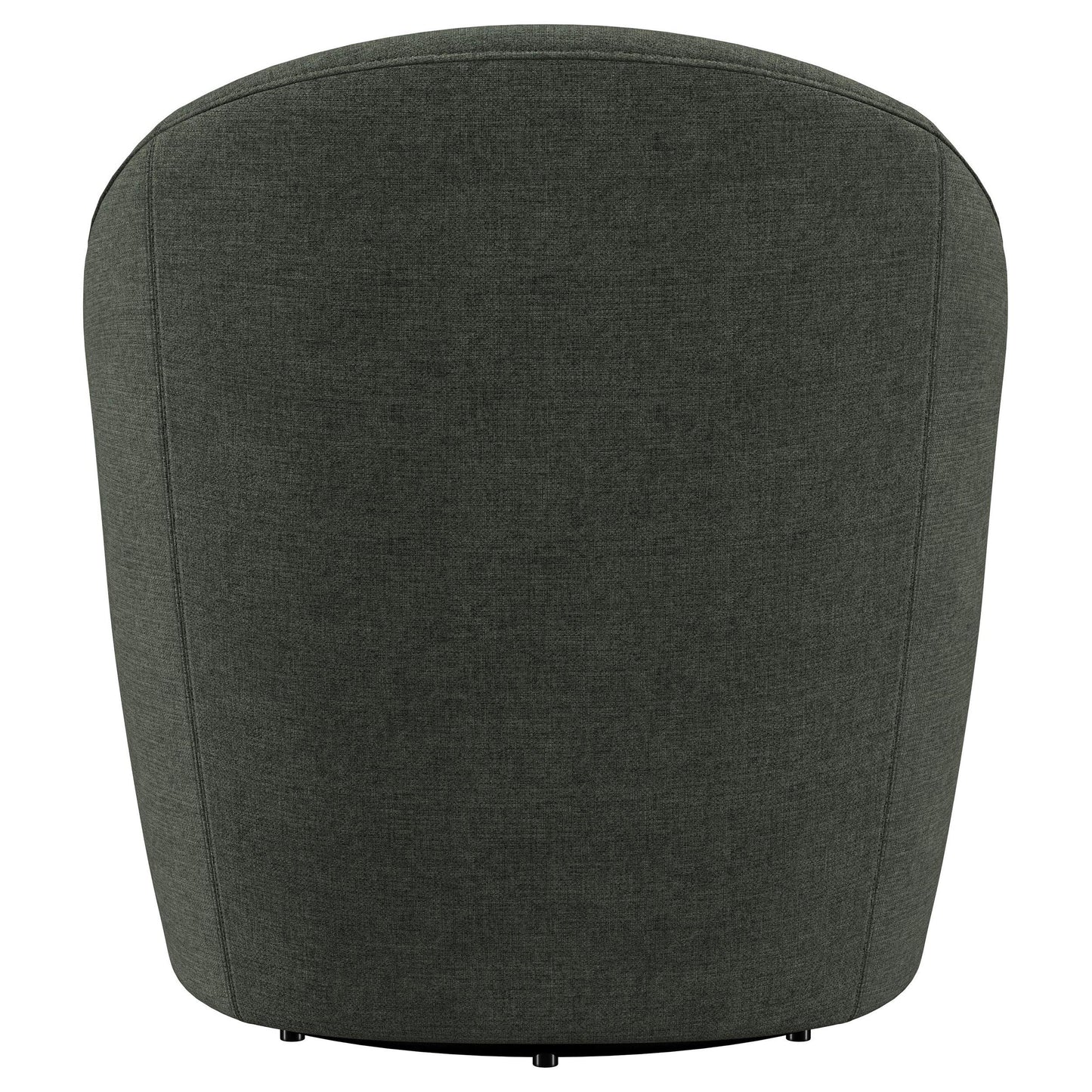 Coaster Furniture Leon 903075 Upholstered Barrel Accent Swivel Chair - Hunter Green IMAGE 6