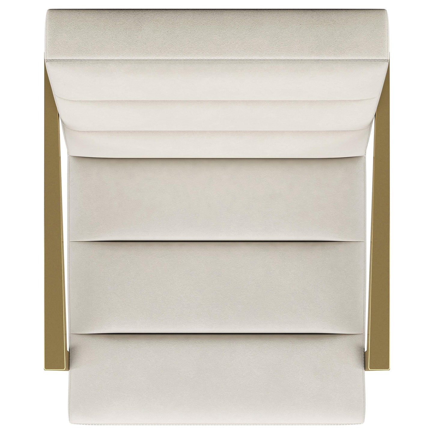 Coaster Furniture Kirra 903143 Upholstered Metal Arm Accent Chair - Cream IMAGE 9
