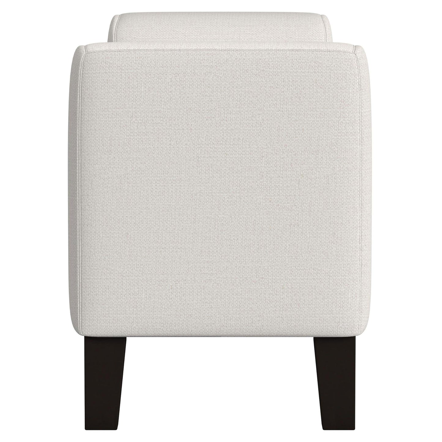 Coaster Furniture Rex 910260 Fabric Upholstered Accent Bench with Armrests - Vanilla IMAGE 4