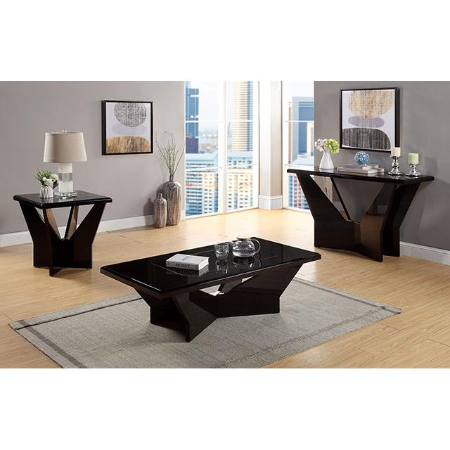 Furniture of America Dubendorf CM4183BK-S Sofa Table IMAGE 2