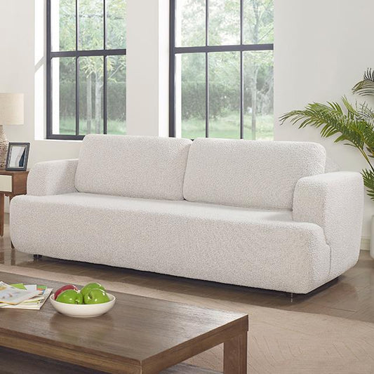Furniture of America Jorpeland Stationary Fabric Sofa CM6459BG-SF IMAGE 1
