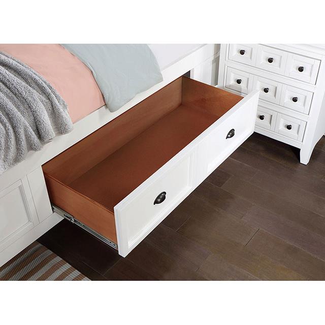 Furniture of America Castile CM7413WH-CK California King Bed IMAGE 3