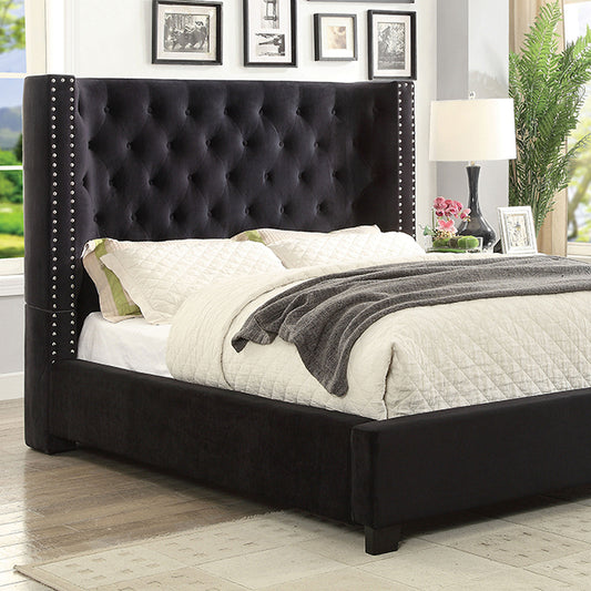 Furniture of America Carley Queen Bed CM7775BK-Q-BED IMAGE 1