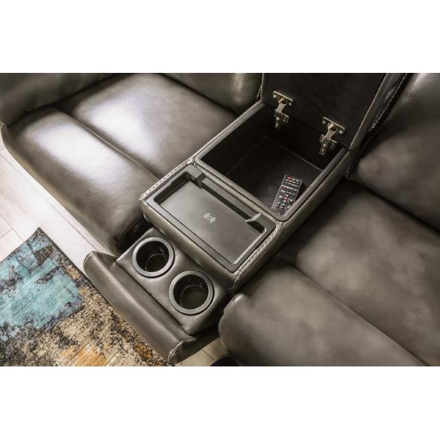 Furniture of America Josias CM9908DG-SF-PK Sofa IMAGE 4