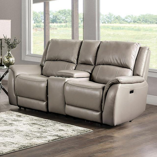 Furniture of America Gorgius CM9910ST-LV-PM-PK Power Loveseat IMAGE 1
