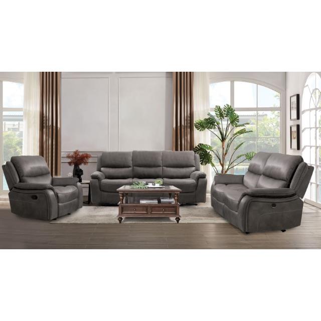 Furniture of America Henricus CM9911DG-CH Glider Recliner IMAGE 2