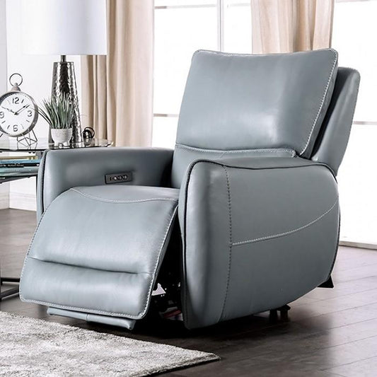 Furniture of America Phineas Power Recliner CM9921PB-CH-PM IMAGE 1