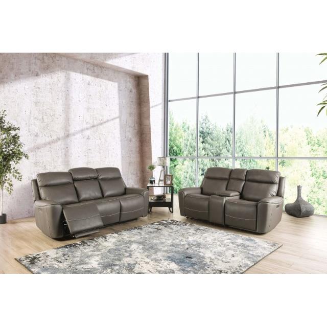 Furniture of America Artemia CM9922GY-CH-PM Power Recliner IMAGE 2