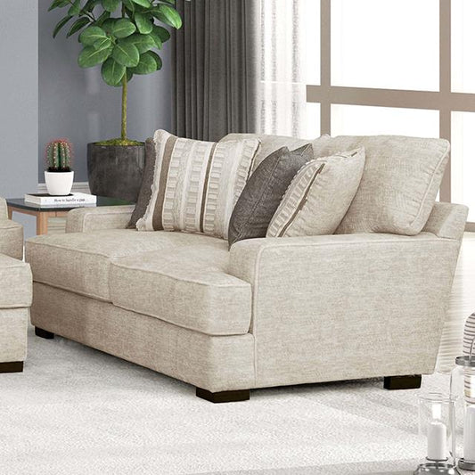 Furniture of America Ardenfold FM64201BG-LV Loveseat IMAGE 1