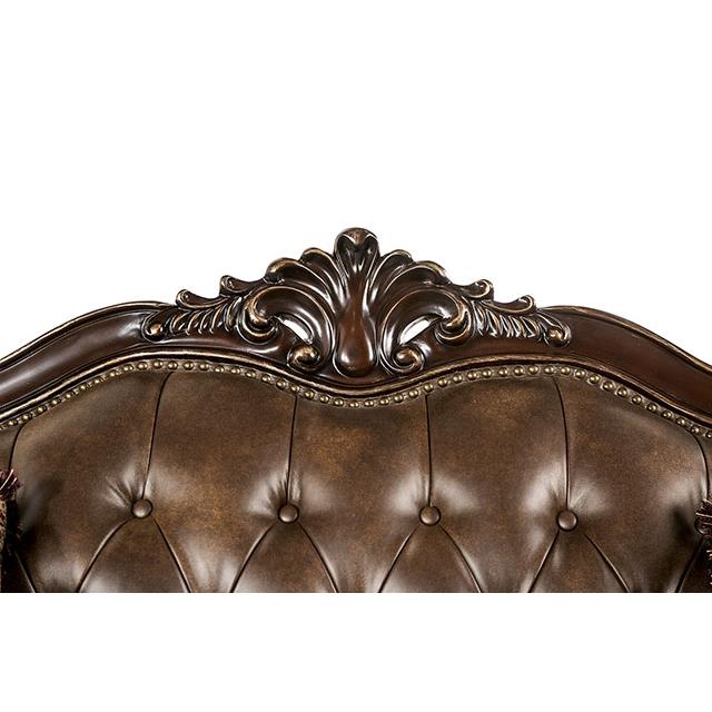 Furniture of America Ensenada FM65003BR-LV Loveseat IMAGE 9