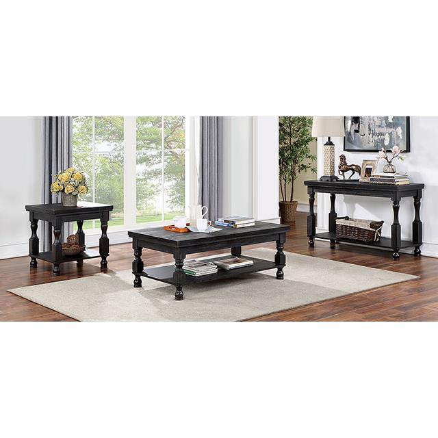 Furniture of America Calandra FOA4908BK-E End Table IMAGE 2