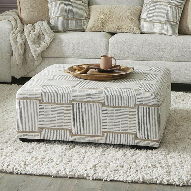 Furniture of America Cochrane SM5120-OT Ottoman IMAGE 1