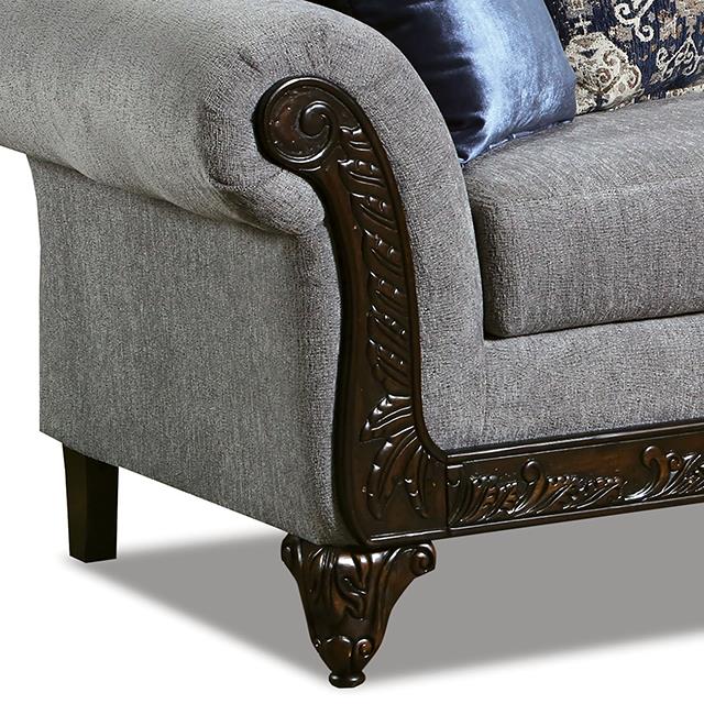 Furniture of America Gustavo SM7306-SF Sofa IMAGE 5