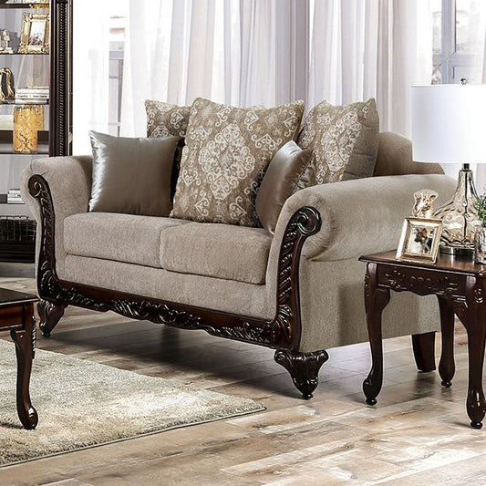 Furniture of America Panozzo SM7308-LV Loveseat IMAGE 1