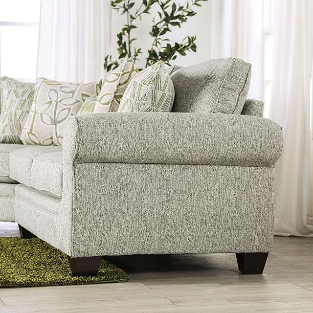 Furniture of America Gardner Fabric Sectional SM8195-SECT IMAGE 9
