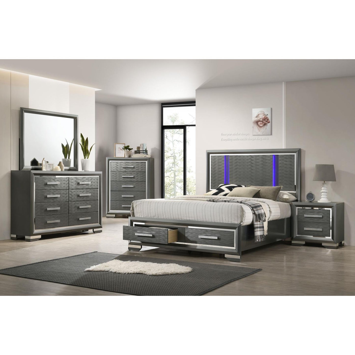 Generation Trade Atlantic 135031 Queen Bed IMAGE 1