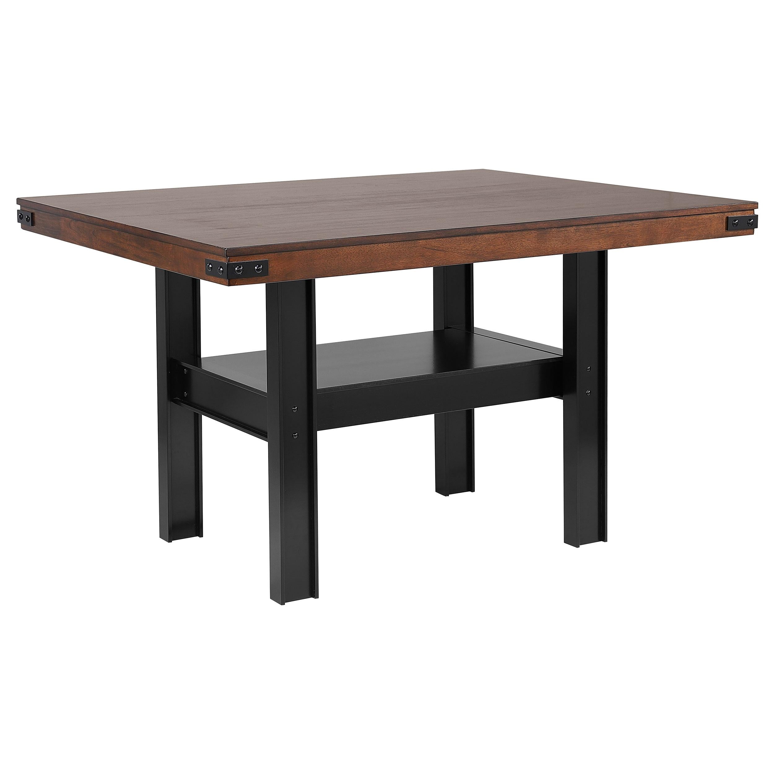 Coaster Furniture Patterson 108888 60-inch Counter Height Dining Table - Mango Oak IMAGE 1