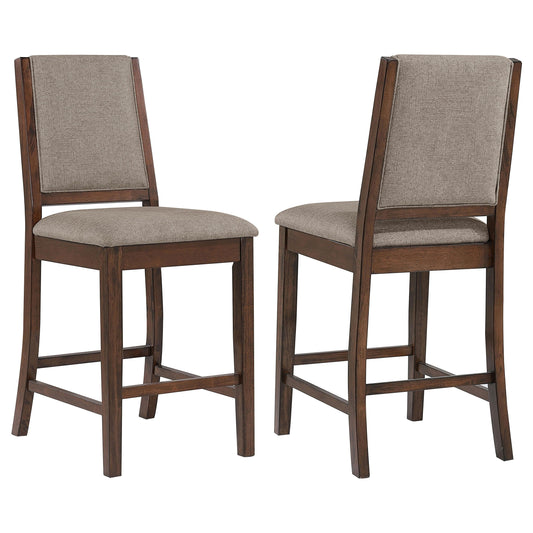 Coaster Furniture Patterson 108889 Upholstered Counter Chair - Mango Oak IMAGE 1