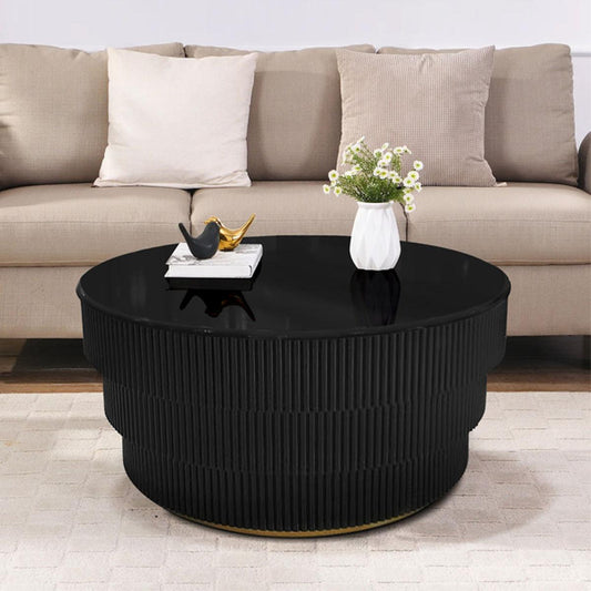 Generation Trade Nora 718280 Cocktail Table - Black IMAGE 1