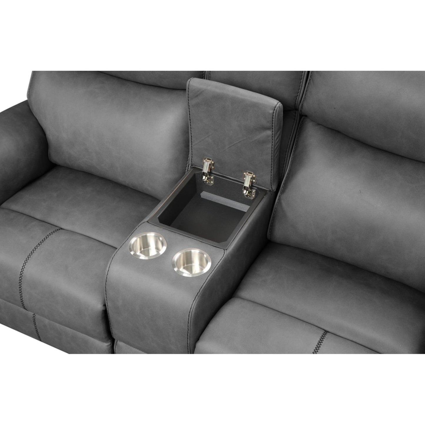 Generation Trade Frisco 678021 Loveseat - Grey IMAGE 2